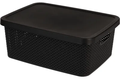Produktbild von Aufbewahrungsbox mit Deckel, verschließbar, aus Kunststoff, 13 l