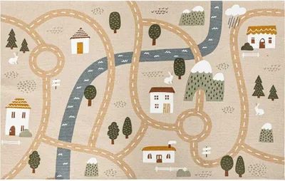 Obrázek produktu pro Koberec Ulice ROADMAP, 100 x 150 cm
