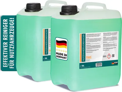 Produktbild von INOX® Nutzfahrzeugreiniger 2x10L - Kraftreiniger Konzentrat für LKW & Planen