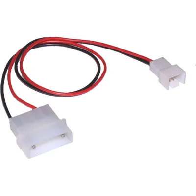Produktbild von InLine Lüfter Adapterkabel, 12V zu 7V, 0,3m, 0,3 m, Mehrfarbig, 7 g, 100 mm, 140 mm, 9 mm
