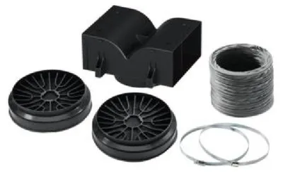 Productafbeelding van Neff Z51EIU1X1, Afvoerkanaalset, Zwart, Roestvrij staal, 2,02 kg, 365 mm, 455 mm, 350 mm