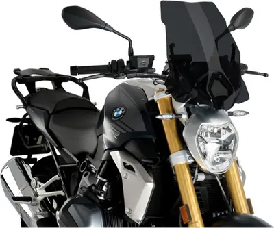 Image de PUIG Ecran touring Naked foncé fumé ABE approuvé pour Bmw r 1250