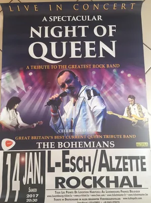 Zdjęcie produktu dla Queen - Night Of Queen - Plakat - 80x120 cm