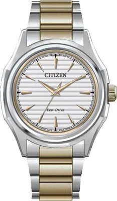 A studio shot of a Citizen Eco-Drive women's watch.