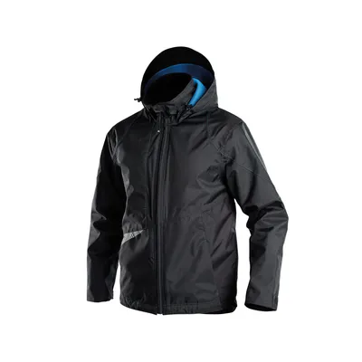 Produktbild von DASSY Regenjacke HYPER Arbeitsjacke Gr. L schwarz