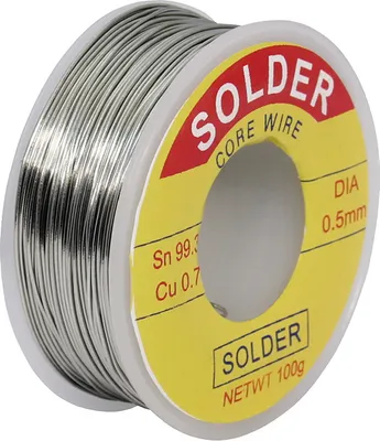 Produktbild von Lötzinn McPower, Ø0,5mm, 100g Rolle, bleifrei