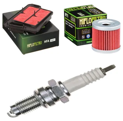 Produktbild von Service-Kit für Suzuki AN 400 Burgman 2007-2016 Luftfilter Ölfilter Zündkerze von pamoto - Neu