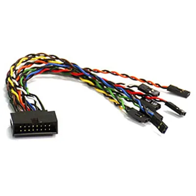 Produktbild von Supermicro 15,24 cm Datentransferkabel für Gehäuse - Erster Anschluss: 16-polig - Multi