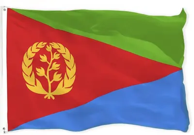 Obrázek produktu pro Eritrejská vlajka – vlajka Eritreje – 150/90 cm – polyester – fotbalová vlajka – mistrovství světa – vlajka – CHPN