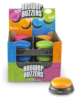 Zdjęcie produktu dla Learning Resources Answer Buzzers, 3 lat(a), Brzmienie, Wymagane baterie, AAA, Wielobarwny