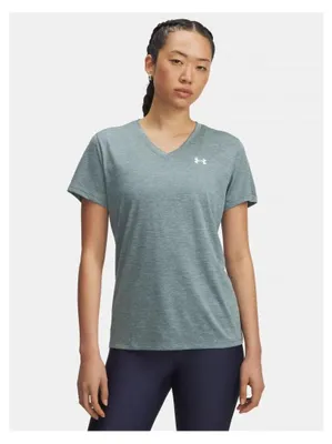 Produktbild von Damen-T-Shirt UNDER ARMOUR TECH SSV- TWIST 1384227-587 BLAU Größe: XS