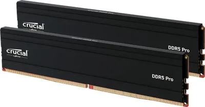 Immagine prodotto di Kit RAM DDR5 Crucial da 48 GB (2x24 GB) 5600 MHz - CT2K24G56C46S5