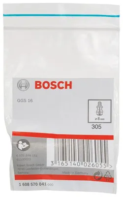 Produktbild von Spannzange mit Spannmutter, 8 mm, für Bosch-Geradschleifer, passend zu GGS 16