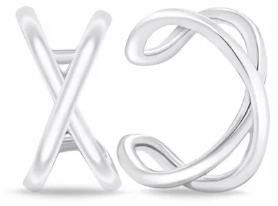 Produktbild von Ohrringe aus Silber im modischen Design