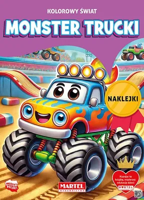 Produktbild von Monster Trucki. Kolorowy świat. Kolorowanka z naklejkami