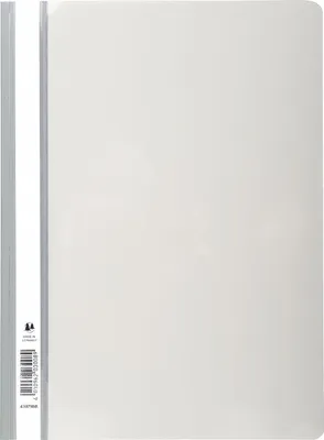 Produktbild von Sichthefter A4 PVC grau Packung mit 25 Stück