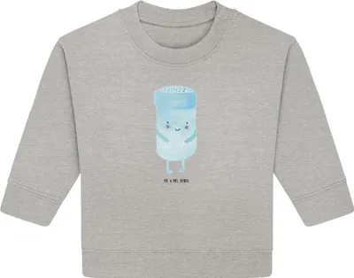 Produktbild von Mr. & Mrs. Panda Organic Baby Pullover Beste Freunde Salz 12. - 18. Monat - Heather Grey - Geschenk, Bullover, Fehlende Keywords, Lustige Sprüche