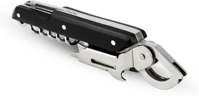 Produktbild von PEUGEOT - Sommelier Korkenzieher Clavelin - Flaschenöffner mit Kapselschneider - Schwarzer ABS Kunststoff und Edelstahl - 14 cm