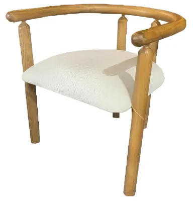 Obrázok produktu pre Krásna drevená stolička s ergonomickým sedákom pre váš domov