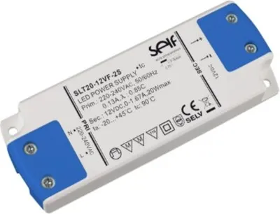 Produktbild von LED-Netzteil CV 12V/DC 20W 0-1,67A SELV IP20