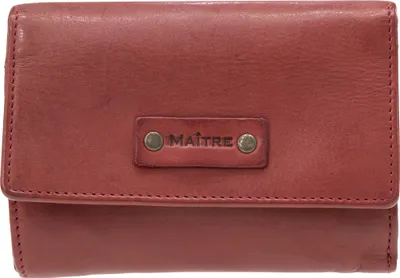 Produktbild von Maitre Steinbach 4060001754  Doris Purse Mh12F Leder Geldbörse Vintagelook 300 red