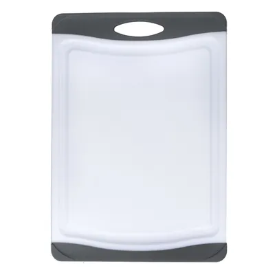 Produktbild von MasterClass Schneidebrett 43 x 30 cm antibakteriell, grau