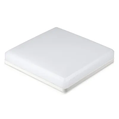 Immagine prodotto di V-TAC PRO VT-8033 Plafoniera LED 15W quadrata di colore bianco110lm/w luce caldo 3000K IP44 IK08 - sku 2113909