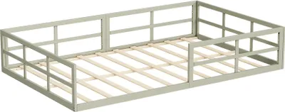 Obrázok produktu pre Detská posteľ Vitalispa Minno Greige 205 x 125 cm Bez matraca, Model 56643