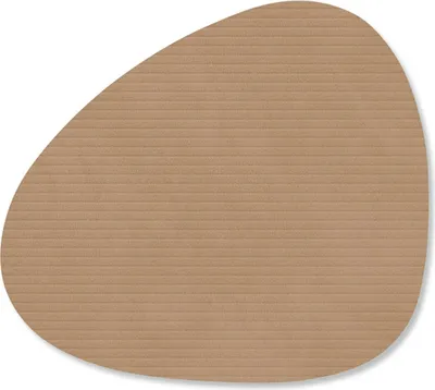 Produktbild von LIND DNA Corduroy Tischset Curve S nougat 24x28cm