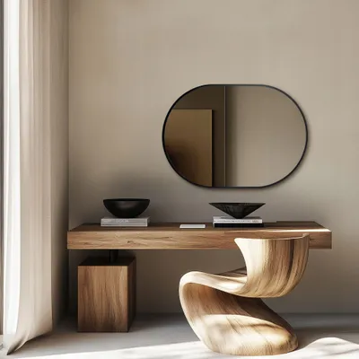 Image de Miroir en aluminium Eclipse 1 50 x 70