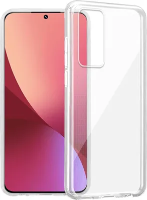 Immagine prodotto di Cadorabo cover per Xiaomi 12 / 12X cover protettiva in trasparente cover protettiva TPU silicone cover custodia