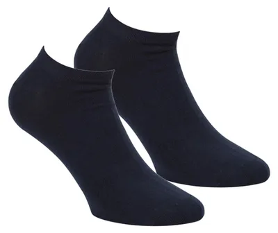 Produktbild von Boru Bamboo Bambus-Sneakersocken, 12 Paar, Marine, Größe 40-46