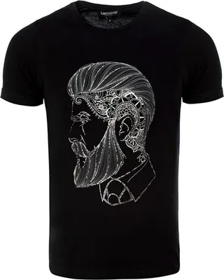 Produktbild von T-Shirt CARISMA Schwarz Bartmann CRM4571 XL