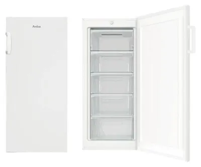 Produktbild von Amica GS 321 120 W, 145 l, 6,6 kg/24h, N-ST, No-Frost-System, D, Weiß