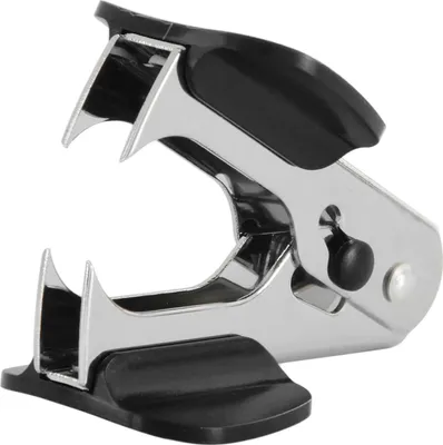 Produktbild von Heftklammerentferner, Kneifzangen-Design & ergonomisch, Für Büro, Schule & Zuhause, Farbe Schwarz