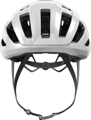 Immagine prodotto di ABUS PowerDome - casco da bici leggero con sistema di ventilazione intelligente e profilo aerodinamico -  Italy - per uomo e donna - bianco lucido, taglia S (51-55 cm)