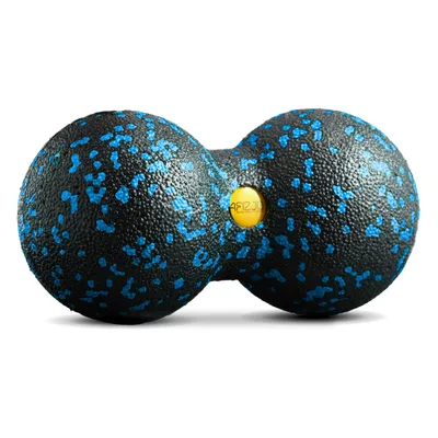 Produktbild von 4FIZJO Doppel-Massageball EPP, 8 cm, für Faszien, Triggerpunkt, Muskelentspannung, schwarz-blau