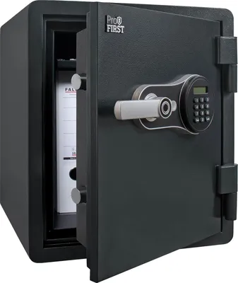 Produktbild von Profirst Feuerschutztresor FireGuard 50 Elektronikschloss mit Fingerprint