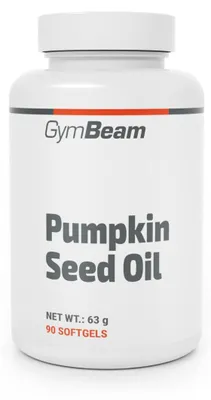 Produktbild von GymBeam - Kürbiskernöl, 90 Kapseln