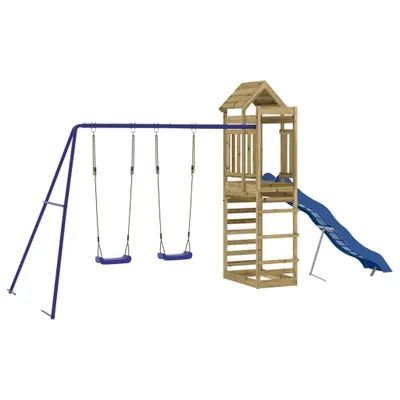 Image de Aire de jeux d'extérieur bois de pin imprégné