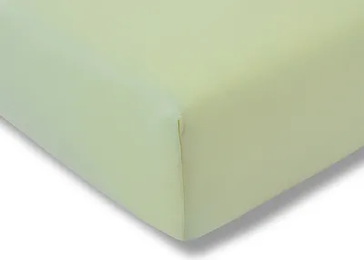 Produktbild von Estella Jersey-Spannlaken   100x200cm Farbe maigrün