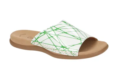 Produktbild von Gabor 63.705 Damenschuhe - bequeme Pantoletten weiß Freizeit NEU