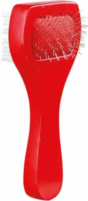 Produktbild von TRIXIE 2359, Hund, Pinsel, Rot, Holz, Nylon