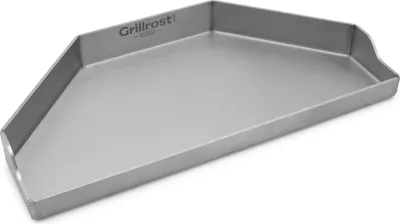 Obrázok produktu pre Polkruhová plancha pre kotlové grily - 4 mm nehrdzavejúca oceľ - pevne zváraná