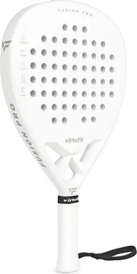 Produktbild von VirtuFit Fusion Pro Padel-Schläger 18K Carbon EVA-Kern Weiß/Silber