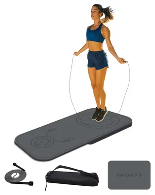 Produktbild von Springseil-Set mit Knieschützern für das Home-Gym