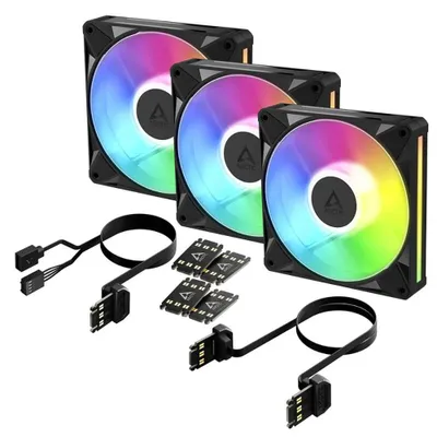 Zdjęcie produktu dla ARCTIC BioniX P14 A-RGB, Wentylator, 14 cm, 400 RPM, 2500 RPM, 186 m³/h, Czarny