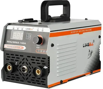 Produktbild von Elektrodenschweißgerät - MMA-160A - IGBT Gleichstrom-Inverter - 160 A - MMA Lichtbogenschweißen - Tragbar