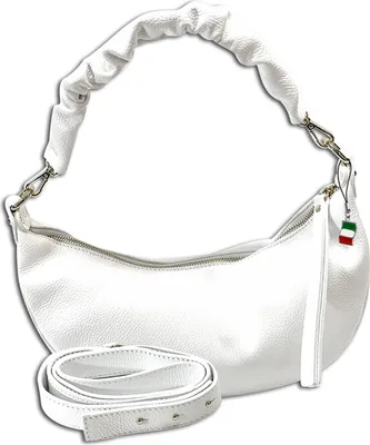 Produktbild von Florence Leder Tasche Umhängetasche Citytasche weiß OTF830W