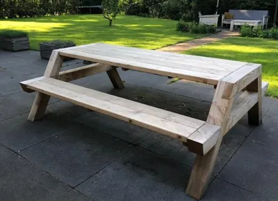 Produktbild von Picknickbank Douglasie Robust Modern 2.00m (6x)